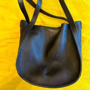 Madewell Black Leather Bag